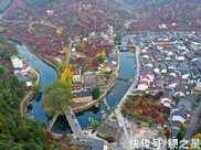 寧波的四明山心，紅楓欣賞首選地，山環水繞每年紅兩次
