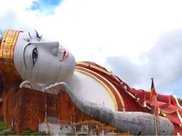 世界上最大的臥佛並不在我國境內，而是緬甸佛像，而是這個大型佛像