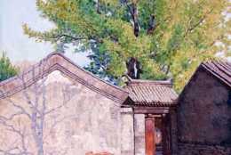 現代的北京消失了的衚衕在王良武藝術家筆留下的記憶