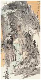 “當代美術人物”肖大平山水畫，給視覺藝術做了新的詮釋