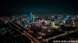 西安高新區錦業路,最璀璨的城市夜景,凸顯國際大都市氣質