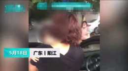 陽江男子砸車窗救兩名被困孩子