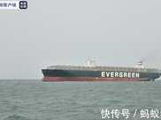 曾造成蘇伊士運河“大堵船”的“長賜”號，進青島船廠維修！