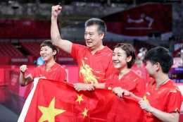 3-0，中國女乒捍衛國球榮耀！回味歷史上首枚奧運女團金牌