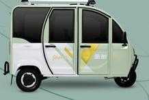 金彭、宗申推出鈑金三輪車，帶倒車影像，配暖風，最遠續航220裡